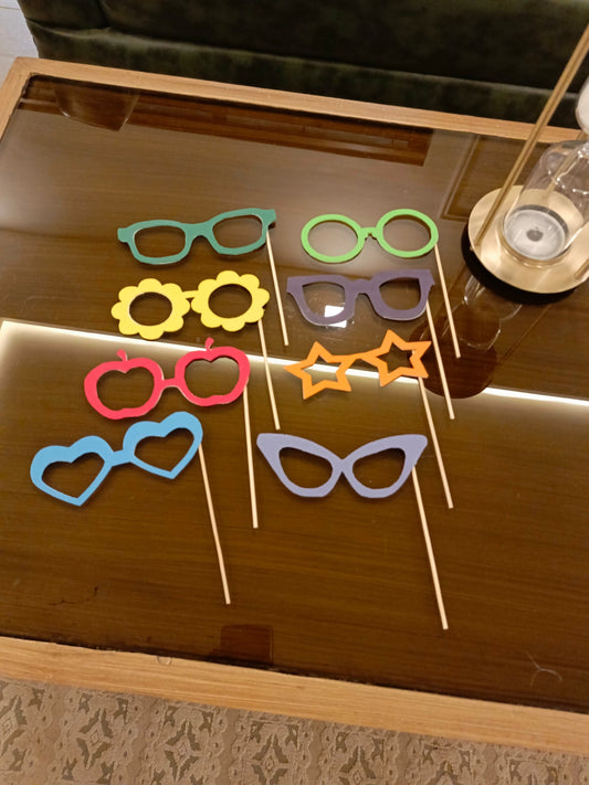 Wedding/Birthday Funky Props | Glasses Variant