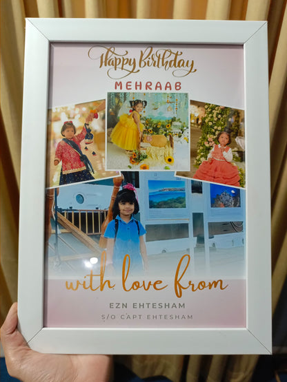 Customized Birthday Gifts for Special Friends | A4 Size