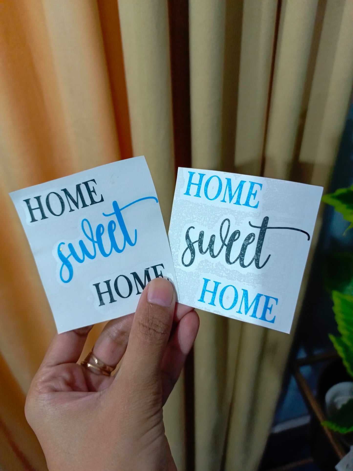 Customized Text Vinyl Stickers for Fridge Magnets | 2.5 Inches