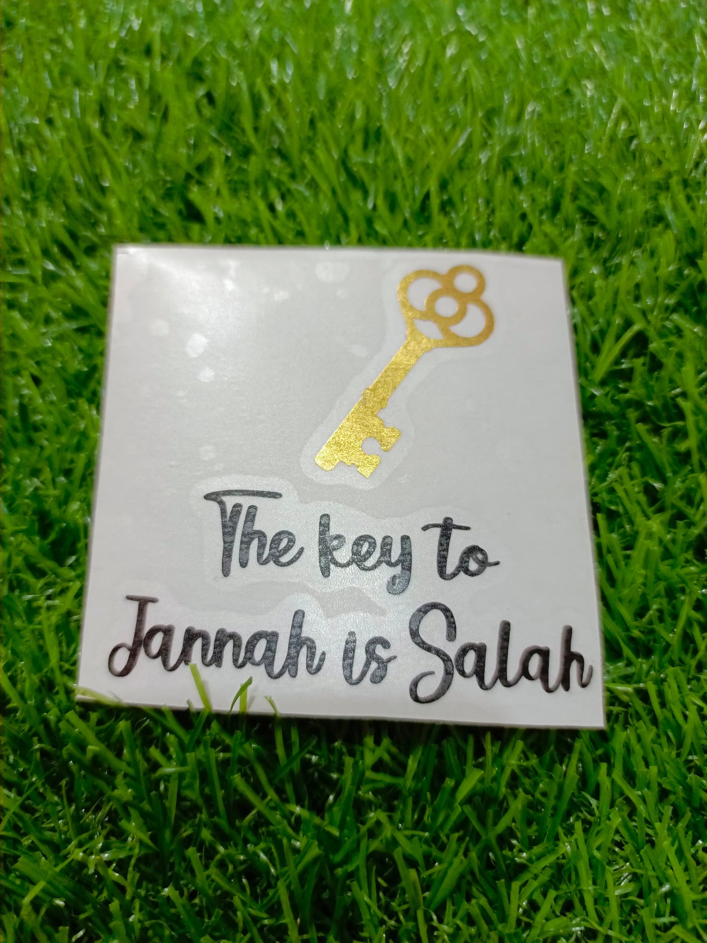 Salah Quotation in Multi Color Vinyl Stickers for Resin Art | 3 Inches