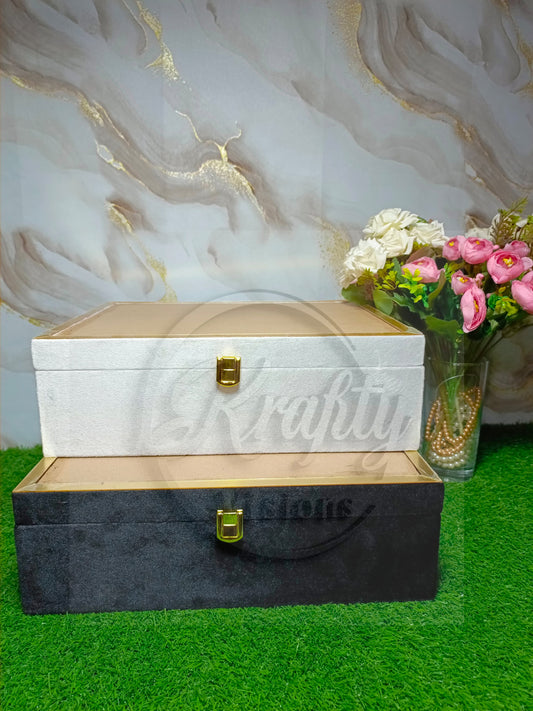 Quran Rehal Box | Made with MDF | For Resin Art | Velvet Covered | 10x13x4 Inches