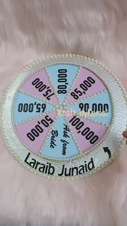 Doodh Pilai Spin Wheel | Pink Blue Edition