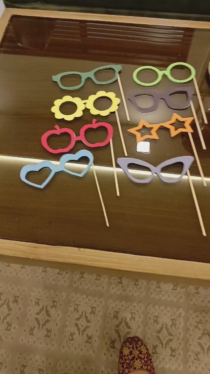 Wedding/Birthday Funky Props | Glasses Variant